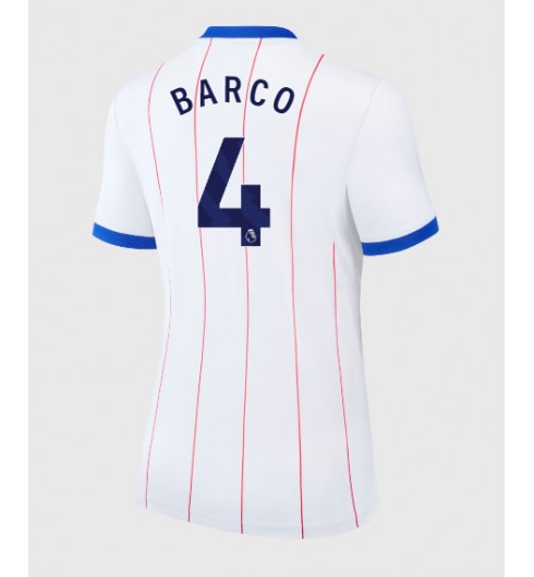 Chelsea Valentin Barco #4 Alternativní Dres pro Dámské 2026-27 Krátký Rukáv Chelsea Valentin Barco #4 Alternativní Dres pro Dámské 2026-27 Krátký Rukáv